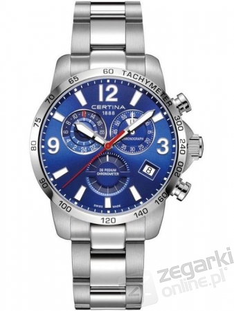 ZEGAREK CERTINA DS PODIUM CHRONO GMT COSC C034.654.11.047.00