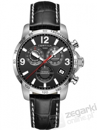 ZEGAREK CERTINA DS PODIUM CHRONO GMT COSC C034.654.16.057.00