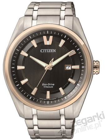 ZEGAREK CITIZEN SUPER TITANIUM AW1244-56E