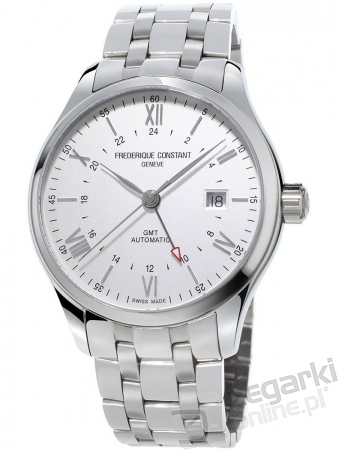 ZEGAREK FREDERIQUE CONSTANT CLASSICS GMT AUTOMATIC FC-350S5B6B