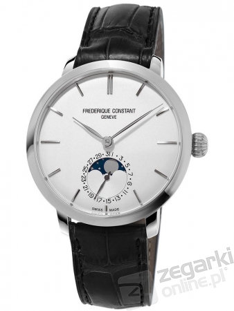 ZEGAREK FREDERIQUE CONSTANT SLIMLINE MOONPHASE LADIES MANUFACTURE FC-703S3S6