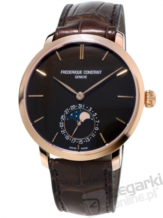 ZEGAREK FREDERIQUE CONSTANT SLIMLINE MOONPHASE MANUFACTURE FC-705C4S9