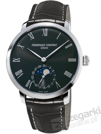 ZEGAREK FREDERIQUE CONSTANT SLIMLINE MOONPHASE MANUFACTURE FC-705GR4S6