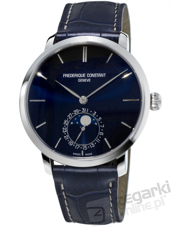 ZEGAREK FREDERIQUE CONSTANT SLIMLINE MOONPHASE MANUFACTURE FC-705N4S6