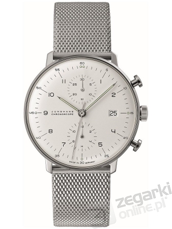 ZEGAREK JUNGHANS MAX BILL CHRONOSCOPE 027/4003.48