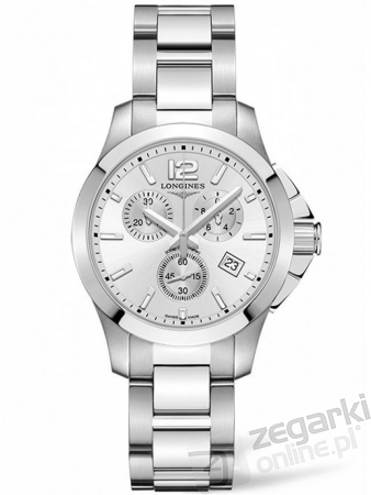 ZEGAREK LONGINES CONQUEST LADY CHRONO L3.379.4.76.6