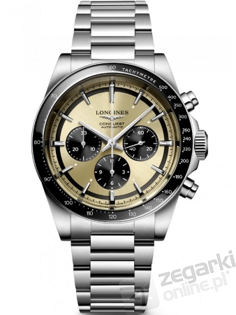 ZEGAREK LONGINES CONQUEST AUTOMATIC L3.835.4.32.6