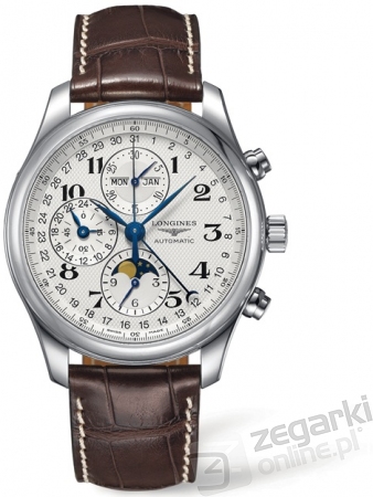 ZEGAREK LONGINES MASTER COLLECTION AUTOMATIC CHRONOGRAPH L2.773.4.78.3