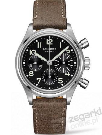 ZEGAREK LONGINES HERITAGE AVIGATION BIGEYE L2.816.4.53.2