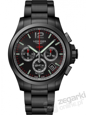 ZEGAREK LONGINES CONQUEST V.H.P. CHRONO L3.717.2.56.6