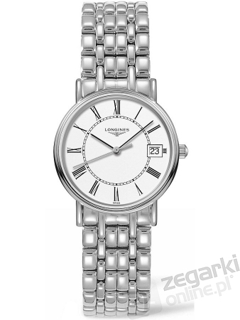 ZEGAREK LONGINES LES GRANDES CLASSIQUES PRESENCE L4.320.4.11.6