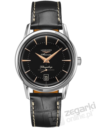 ZEGAREK LONGINES FLAGSHIP HERITAGE AUTOMATIC L4.795.4.58.0