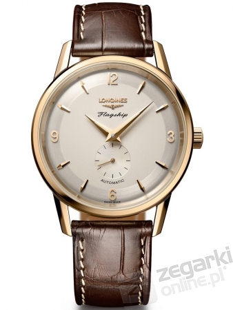 ZEGAREK LONGINES FLAGSHIP HERITAGE AUTOMATIC 60th ANNIVERSARY LIMITED EDITION L4.817.6.76.2