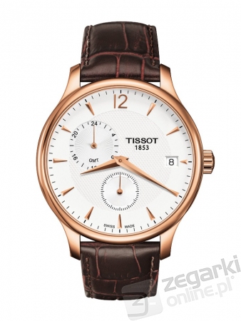 ZEGAREK TISSOT TRADITION GMT T063.639.36.037.00