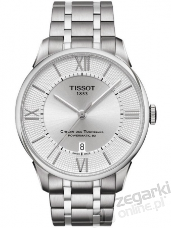 ZEGAREK TISSOT CHEMIN DES TOURELLES POWERMATIC 80 T099.407.11.038.00