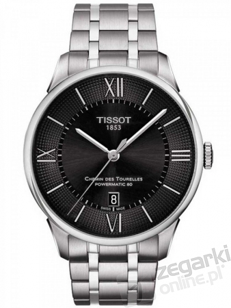 ZEGAREK TISSOT CHEMIN DES TOURELLES POWERMATIC 80 T099.407.11.058.00