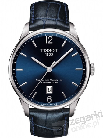 ZEGAREK TISSOT CHEMIN DES TOURELLES POWERMATIC 80 T099.407.16.047.00