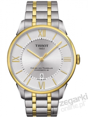 ZEGAREK TISSOT CHEMIN DES TOURELLES POWERMATIC 80 T099.407.22.038.00