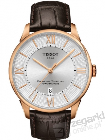 ZEGAREK TISSOT CHEMIN DES TOURELLES POWERMATIC 80 T099.407.36.038.00