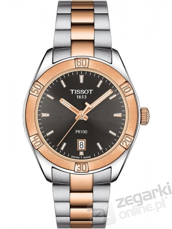 ZEGAREK TISSOT PR 100 SPORT CHIC LADY T101.910.22.061.00