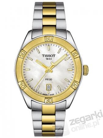 ZEGAREK TISSOT PR 100 SPORT CHIC LADY T101.910.22.111.00