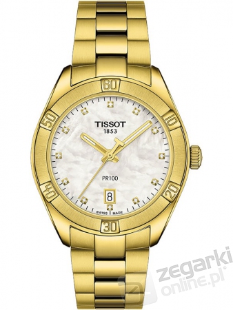 ZEGAREK TISSOT PR 100 SPORT CHIC LADY T101.910.33.116.01